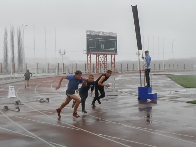 Областную спартакиаду допризывников выиграли губкинцы и краснояружцы