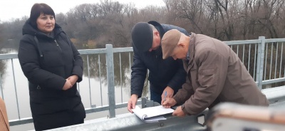 Общественная приемка моста - важное событие для соседних сел Общественная приемка моста - важное событие для соседних сел