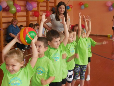 Для маленьких жителей Крейды провели спортивный праздник