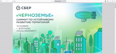 Саммит в Черноземье как инструмент долгосрочного развития Саммит в Черноземье как инструмент долгосрочного развития