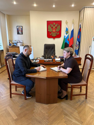 Руководитель Управления провела рабочую встречу с членом Общественной палаты Белгородской области, председателем Общественного совета
